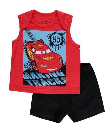 Conjunto-Carros-de-Regata-Vermelha---Bermuda-Preta-8373152-Preto_1