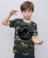 Camiseta-Infantil-Jurassic-World-Camuflada-Manga-Curta-Gola-Careca-Verde-Militar-9328064-Verde_Militar_1