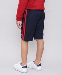 Bermuda-Infantil-Esportiva-Homem-Aranha-com-Faixas-Laterais--Azul-Marinho-9365292-Azul_Marinho_2