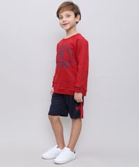 Bermuda-Infantil-Esportiva-Homem-Aranha-com-Faixas-Laterais--Azul-Marinho-9365292-Azul_Marinho_3