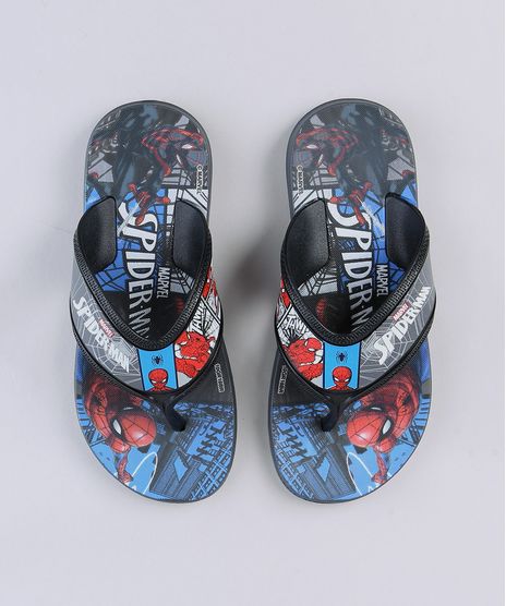 Chinelo-Infantil-Grendene-Homem-Aranha-Preto-9382315-Preto_1