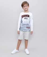 Camiseta-Infantil-com-Estampa-Flocada--Discover--Manga-Longa-Branca-9527070-Branco_3