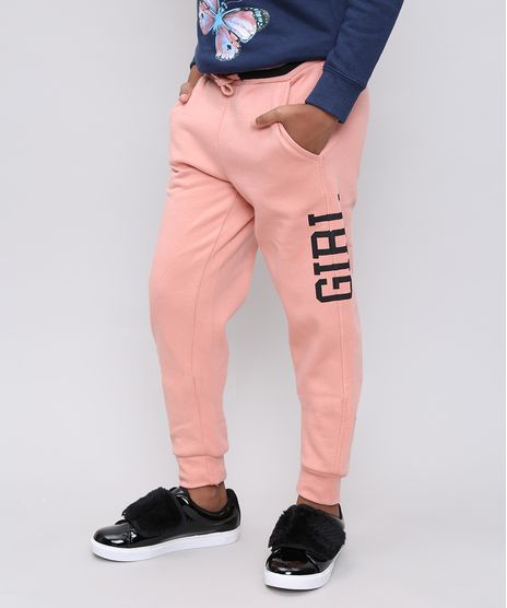 Calca-Infantil-em-Moletom--Girl--Rosa-Claro-9347385-Rosa_Claro_1