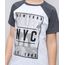 Camiseta-Infantil-Raglan--New-York--Manga-Curta-Cinza-Mescla-9558627-Cinza_Mescla_1
