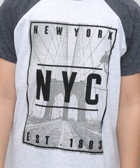 Camiseta-Infantil-Raglan--New-York--Manga-Curta-Cinza-Mescla-9558627-Cinza_Mescla_4