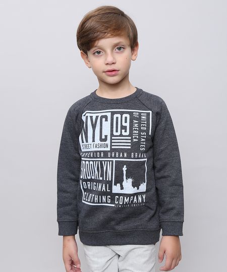 Blusao-Infantil-em-Moletom--NYC--Cinza-Mescla-Escuro-9503486-Cinza_Mescla_Escuro_1 Blusao-Infantil-em-Moletom--NYC--Cinza-Mescla-Escuro-9503486-Cinza_Mescla_Escuro_1