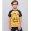 Camiseta-Infantil-Raglan--Bicycle-tour--Manga-Curta-Mostarda-9558630-Mostarda_1