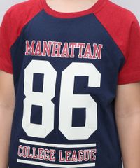 Camiseta-Infantil-Raglan--Manhattan-86--Manga-Curta-Azul-Marinho-9558628-Azul_Marinho_4