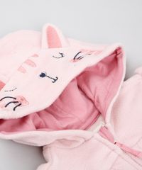 Blusao-Infantil-Gatinha-em-Fleece-com-Capuz-Rosa-Claro-9345930-Rosa_Claro_4