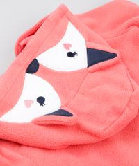Blusao-Infantil-Raposa-em-Fleece-com-Capuz-Coral-9345931-Coral_5