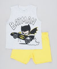 Conjunto-Infantil-de-Regata-Batman-Cinza-Mescla---Bermuda-em-Moletom-Amarelo-9327859-Amarelo_1