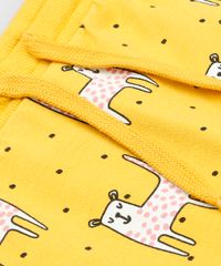 Calca-Infantil-Estampada-de-Onca-em-Moletom-Mostarda-9540161-Mostarda_4