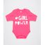 Body-Infantil--Girl-Power--Manga-Longa-Decote-Redondo-Rosa-Escuro-9443101-Rosa_Escuro_1