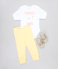 Body-Infantil--Princesa-Igual-a-Mamae--Manga-Longa-Decote-Redondo-Branco-9443103-Branco_3