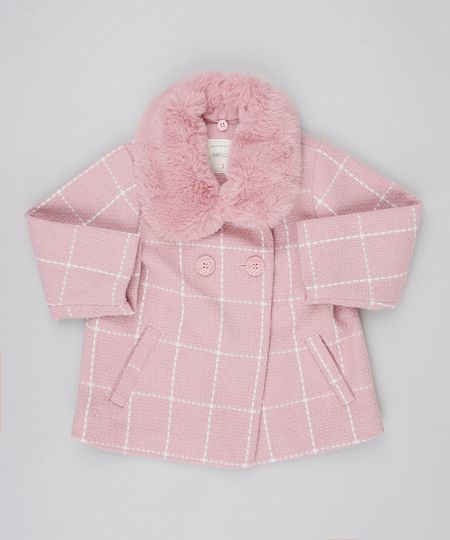 Casaco-Infantil-Estampado-Quadriculado-com-Pelo-Removivel-Rosa-9433620-Rosa_1 Casaco-Infantil-Estampado-Quadriculado-com-Pelo-Removivel-Rosa-9433620-Rosa_1
