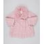 Casaco-Infantil-Estampado-Quadriculado-com-Pelo-Removivel-Rosa-9433620-Rosa_1