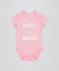 Body-Infantil--Nasci-para-Brilhar--Manga-Curta-Decote-Redondo-Rosa-9443093-Rosa_1