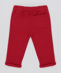 Calca-Infantil--Wild-and-Free--em-Moletom-com-Bolsos-Vinho-9450993-Vinho_2