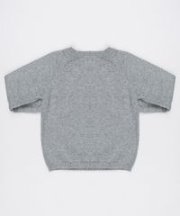Sueter-Infantil-Ovelha-em-Trico-com-Botoes-Cinza-Mescla-Escuro-9262017-Cinza_Mescla_Escuro_2 Sueter-Infantil-Ovelha-em-Trico-com-Botoes-Cinza-Mescla-Escuro-9262017-Cinza_Mescla_Escuro_2