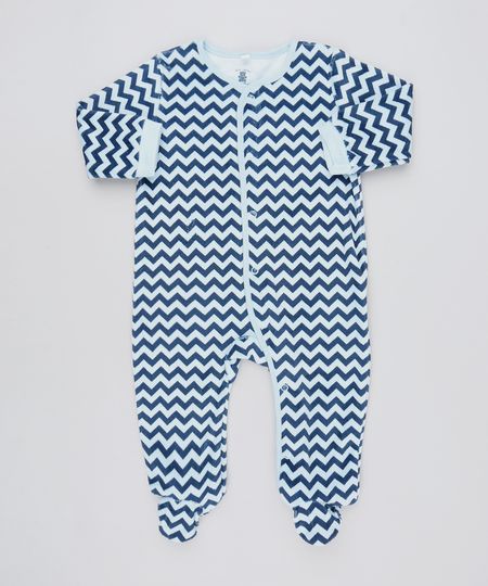 Macacao-Infantil-Estampado-Chevron-em-Plush-Manga-Longa--Azul-Marinho-9195567-Azul_Marinho_1