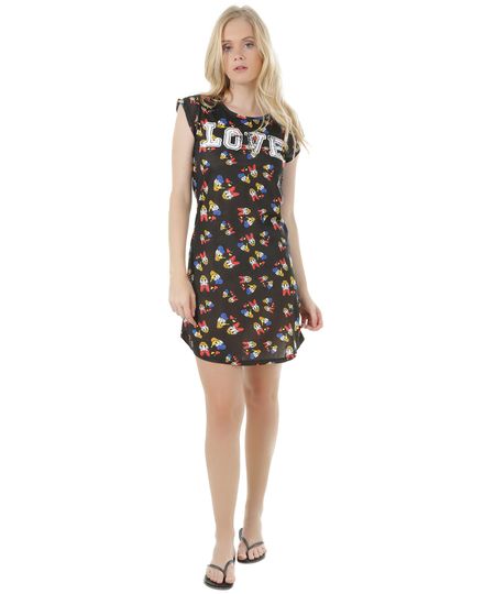 Camisola-Pato-Donald-e-Margarida-Preta-8477553-Preto_1