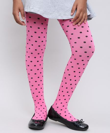 Meia-Calca-Infantil-Lupo-Lobinha-de-Algodao-Estampada-de-Poa-Rosa-9545784-Rosa_1