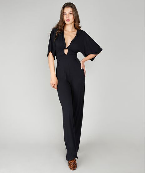 Macacao-Feminino-com-No-Vazado-Manga-Curta-Preto-9569351-Preto_1