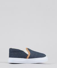 Tenis-Infantil-Slip-On-em-Jeans-Azul-Escuro-9579963-Azul_Escuro_1