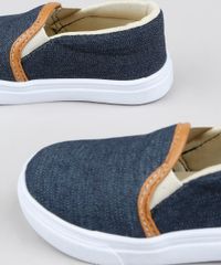 Tenis-Infantil-Slip-On-em-Jeans-Azul-Escuro-9579963-Azul_Escuro_5