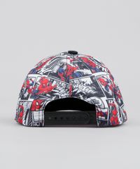 Bone-Infantil-Aba-Reta-Homem-Aranha-Estampado-Preto-9542602-Preto_3 Bone-Infantil-Aba-Reta-Homem-Aranha-Estampado-Preto-9542602-Preto_3