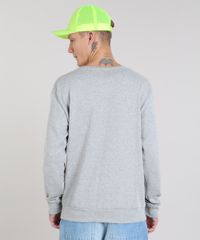 Blusao-Masculino-em-Moletom-com-Estampa-de-Caveira-Cinza-Mescla-Claro-9486893-Cinza_Mescla_Claro_2