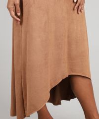 Saia-Feminina-Midi-Mullet-em-Suede-Caramelo-9579177-Caramelo_4