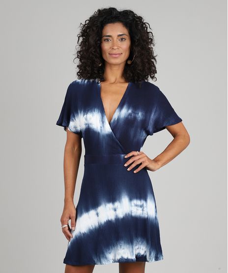 Vestido-Feminino-Curto-Transpassado-Estampado-Tie-Dye-Manga-Curta-Azul-Marinho-9581016-Azul_Marinho_1