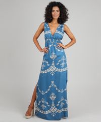 Vestido-Feminino-Longo-Estampado-de-Arabescos-Alca-Larga-Azul-9437844-Azul_1