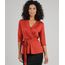 Blusa-Feminina-Transpassada-com-Amarracao-Manga-3-4-Cobre-9555029-Cobre_1