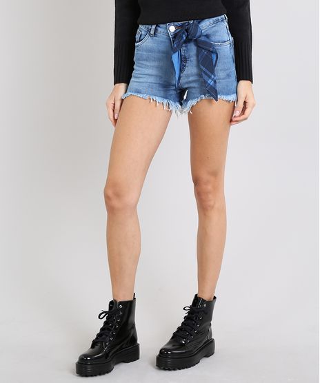 Short-Jeans-Feminino-Boy-Barra-Desfiada-com-Bandana-Azul-Medio-9589283-Azul_Medio_1
