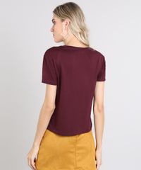 Blusa-Feminina--Simplicity--Manga-Curta-Decote-Redondo-Vinho-9582436-Vinho_2