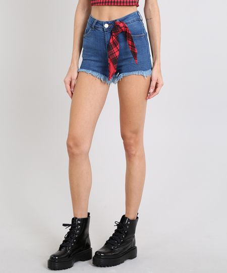 Short-Jeans-Feminino-Boy-Barra-Desfiada-com-Bandana-Azul-Medio-9589282-Azul_Medio_1 Short-Jeans-Feminino-Boy-Barra-Desfiada-com-Bandana-Azul-Medio-9589282-Azul_Medio_1