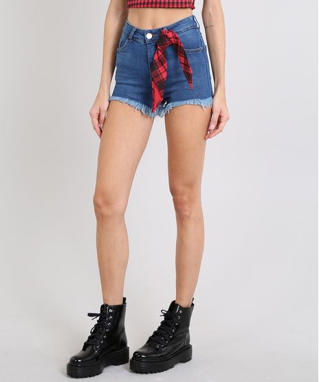 Short-Jeans-Feminino-Boy-Barra-Desfiada-com-Bandana-Azul-Medio-9589282-Azul_Medio_1
