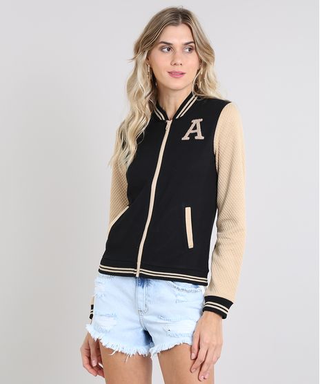 Jaqueta-Bomber-Matelasse-Bicolor-com-Bolsos-Preta-9471211-Preto_1