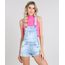 Jardineira-Jeans-Feminina-Reta-com-Bolsos-Azul-Claro-9589543-Azul_Claro_1