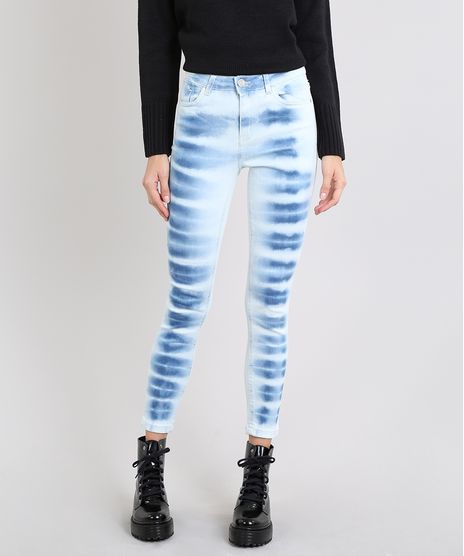 Calca-Jeans-Feminina-Super-Skinny-Tie-Dye-Azul-Claro-9580232-Azul_Claro_1
