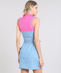 Vestido-Jeans-Feminino-Curto-com-Babado-Alca-Fina-Azul-Claro-9589545-Azul_Claro_2