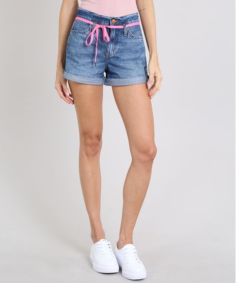 Short-Jeans-Feminino-Mom-com-Cadarco-Barra-Dobrada-Azul-Medio-9573586-Azul_Medio_1