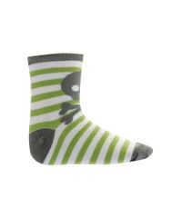Kit-de-2-Meias-Estampada-de-Caveira-Verde-8551066-Verde_2