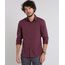 Camisa-Masculina-Slim-Estampada-Mini-Print-Manga-Longa-Vinho-9429413-Vinho_1