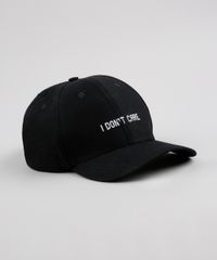 Bone-Masculino--I-don-t-care--Aba-Curva-Preto-9571552-Preto_2