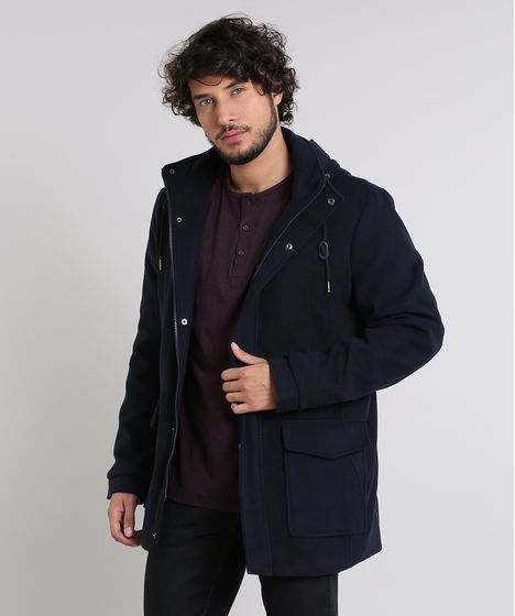 casaco acolchoado masculino