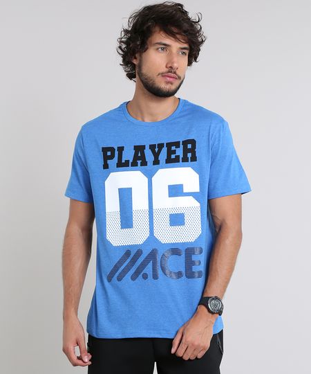 Camiseta-Masculina-Esportiva-Ace--Player-06--Manga-Curta-Gola-Careca-Azul-9596886-Azul_1 Camiseta-Masculina-Esportiva-Ace--Player-06--Manga-Curta-Gola-Careca-Azul-9596886-Azul_1