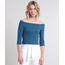 Blusa-Feminina-Cropped-Canelada-Mangas-3-4-Decote-Ombro-a-Ombro-Azul-Petroleo-9513527-Azul_Petroleo_1